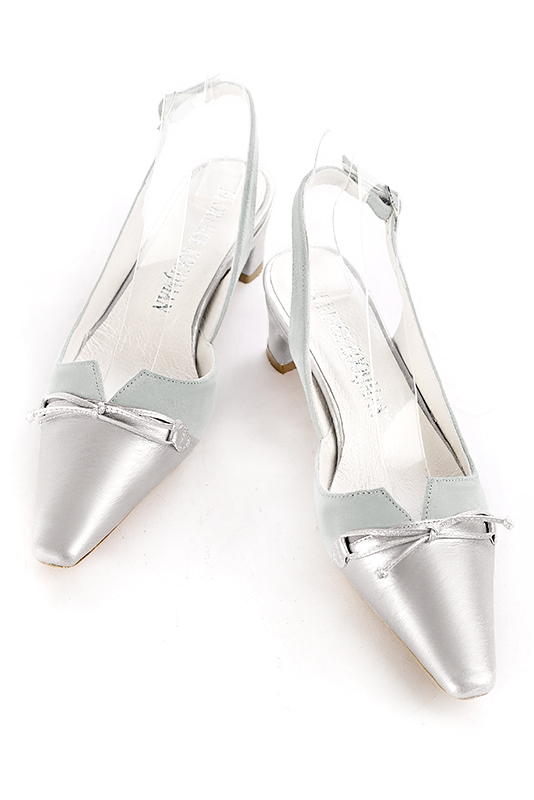 Light grey hot sale slingback shoes